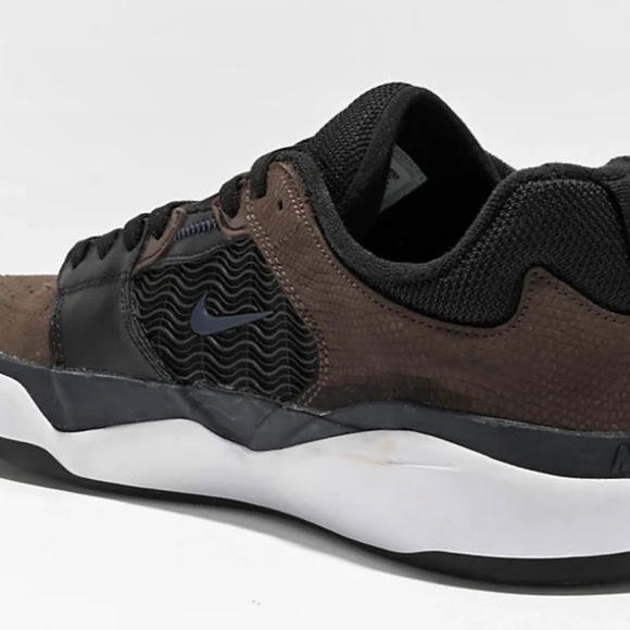 NIKE SB ISHOD PRM - BAROQUE BROWN & BLACK SKATE SHOES BARBOQUE BROWN & BLACK - Picture 3 of 7